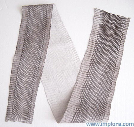 Snakeskins Implora Natural Cobra Snake Skin Hide