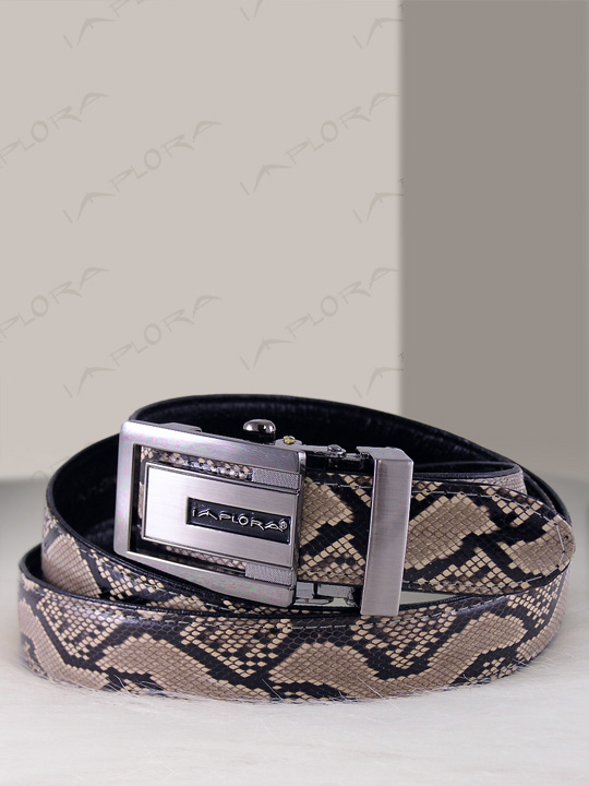 Snakeskins Implora Natural Python Snake Skin Belt