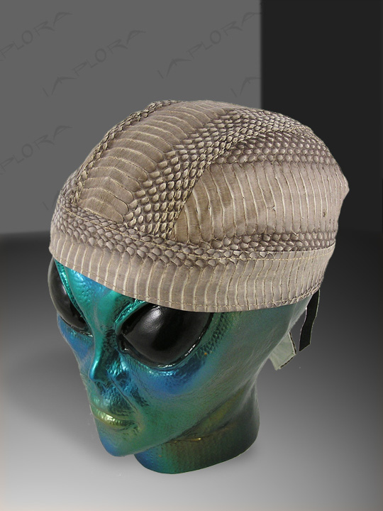 Snakeskins Natural Cobra Snakeskin Doorag Head Wrap
