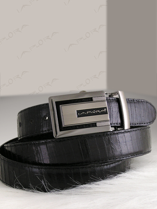 Snakeskins Implora Black Cobra Snake Skin Belt 2 Designs