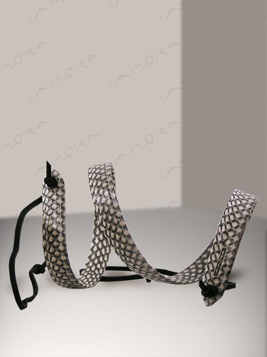 Snakeskins Implora Natural Cobra Skin Hatband 0.5W