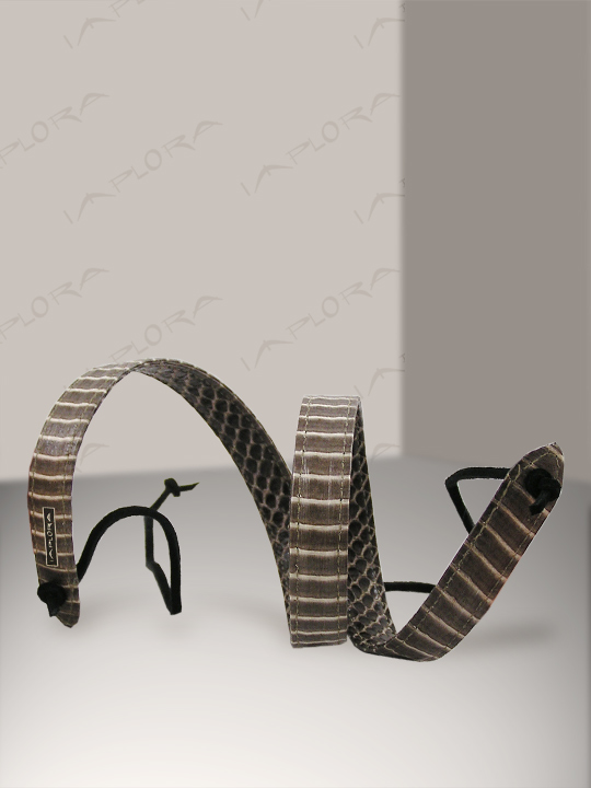 Snakeskins Implora Natural Cobra Skin Hatband 0.5W Deluxe