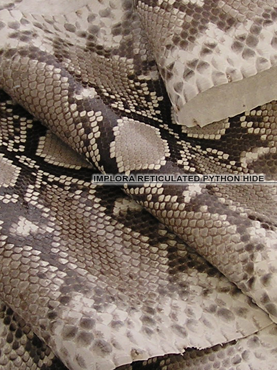 Implora Natural Python Snakeskin Large