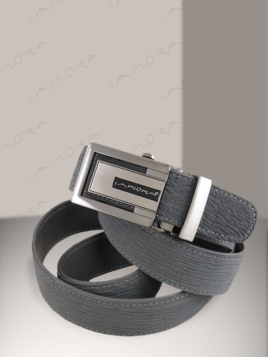 Shark Leathers Implora Gray Shark Skin Belt