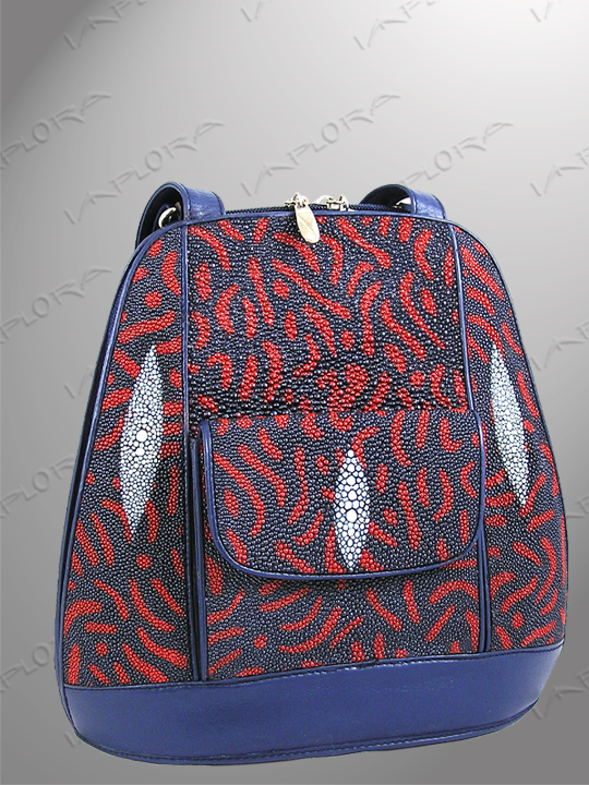 Stingray Leathers Stingray Shoulder Bag abstract design
