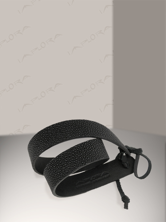 Free Shipping on Implora Black Stingray Skin Hatband 1W
